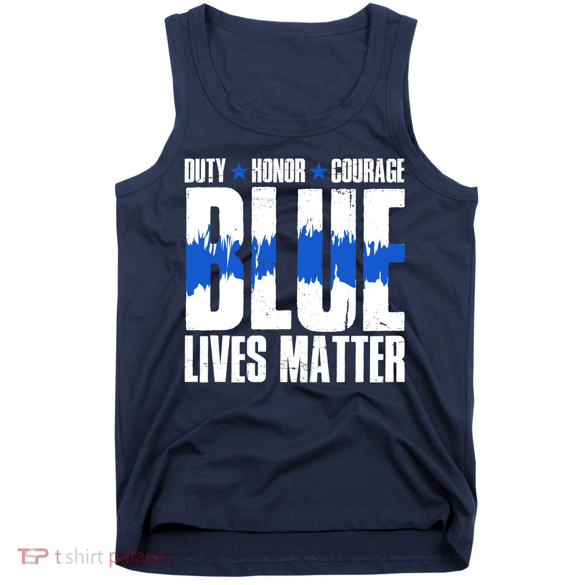 Blue Lives Matter Tank Top