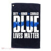 Blue Lives Matter Golf Towel thumb 0
