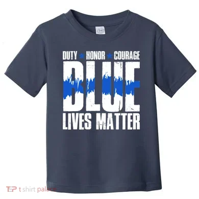 Blue Lives Matter Toddler T-Shirt