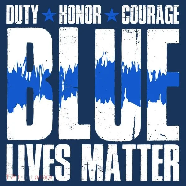 Blue Lives Matter Women's Long Sleeve Shirt