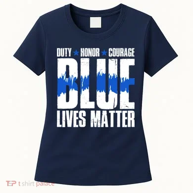 Blue Lives Matter Women's T-Shirt