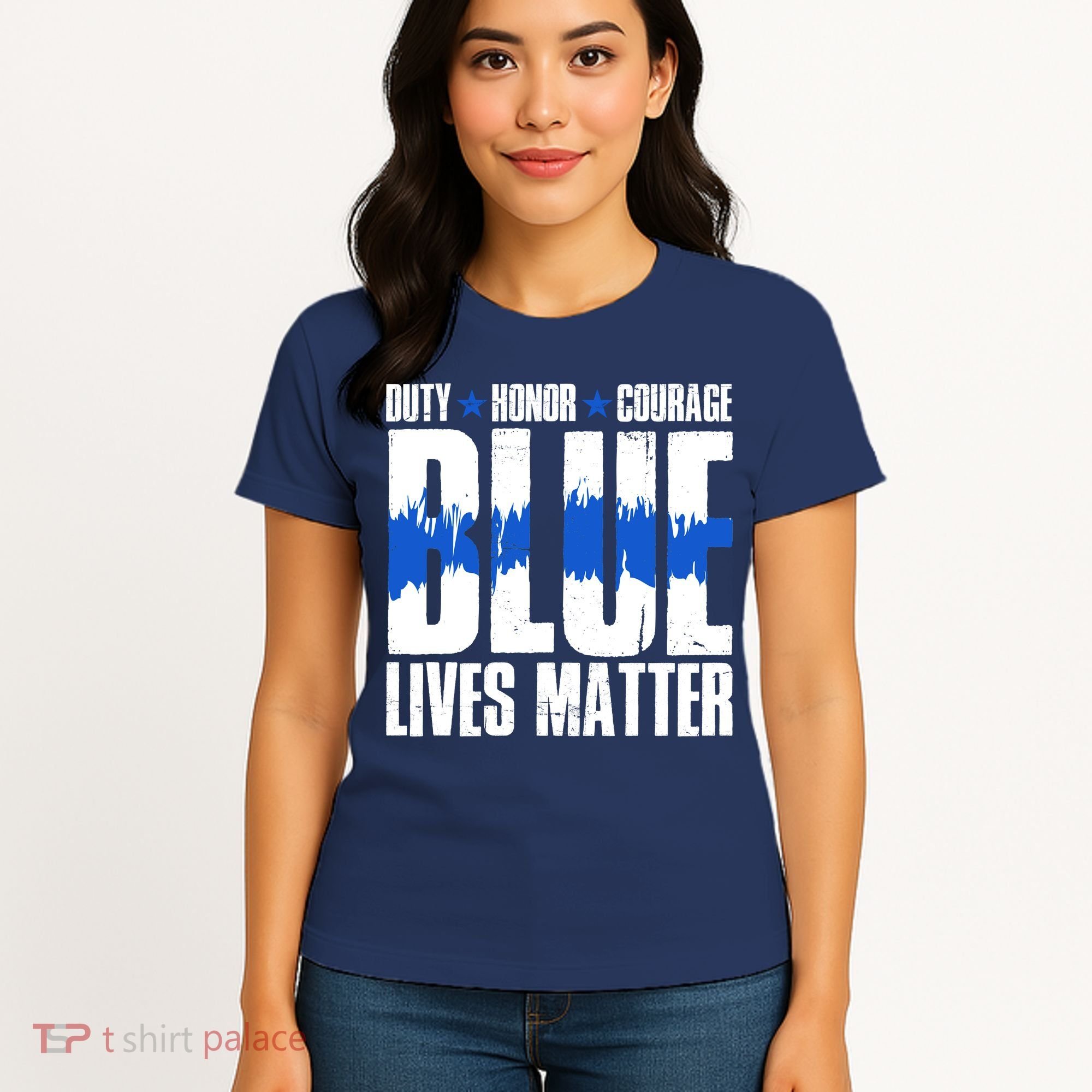 Blue Lives Matter Women's T-Shirt