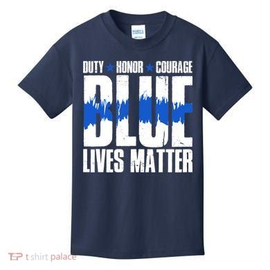 Blue Lives Matter Kids T-Shirt