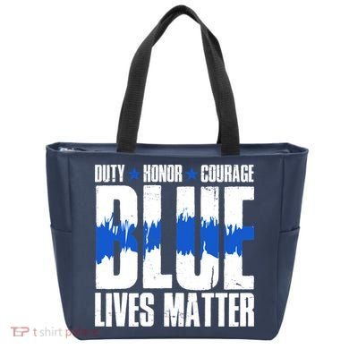 Blue Lives Matter Tote Bag