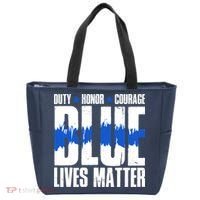 Blue Lives Matter Tote Bag thumb 0