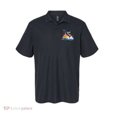 Blue Marlin Fish Sunset Polo