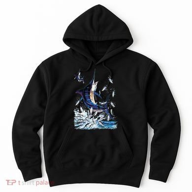Blue Marlin Fishing Hoodie