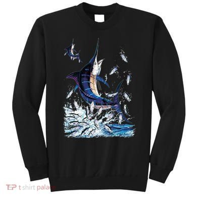 Blue Marlin Fishing Sweatshirt