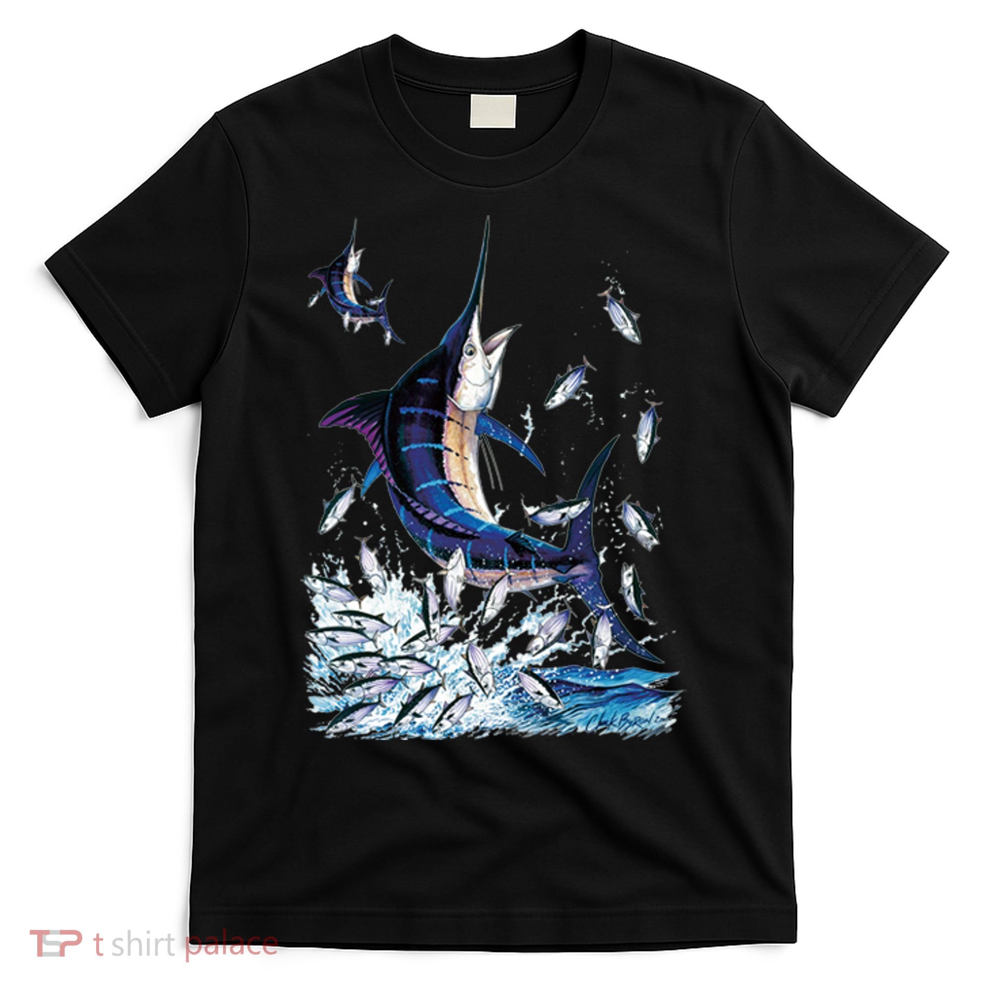 Blue Marlin Fishing T-Shirt