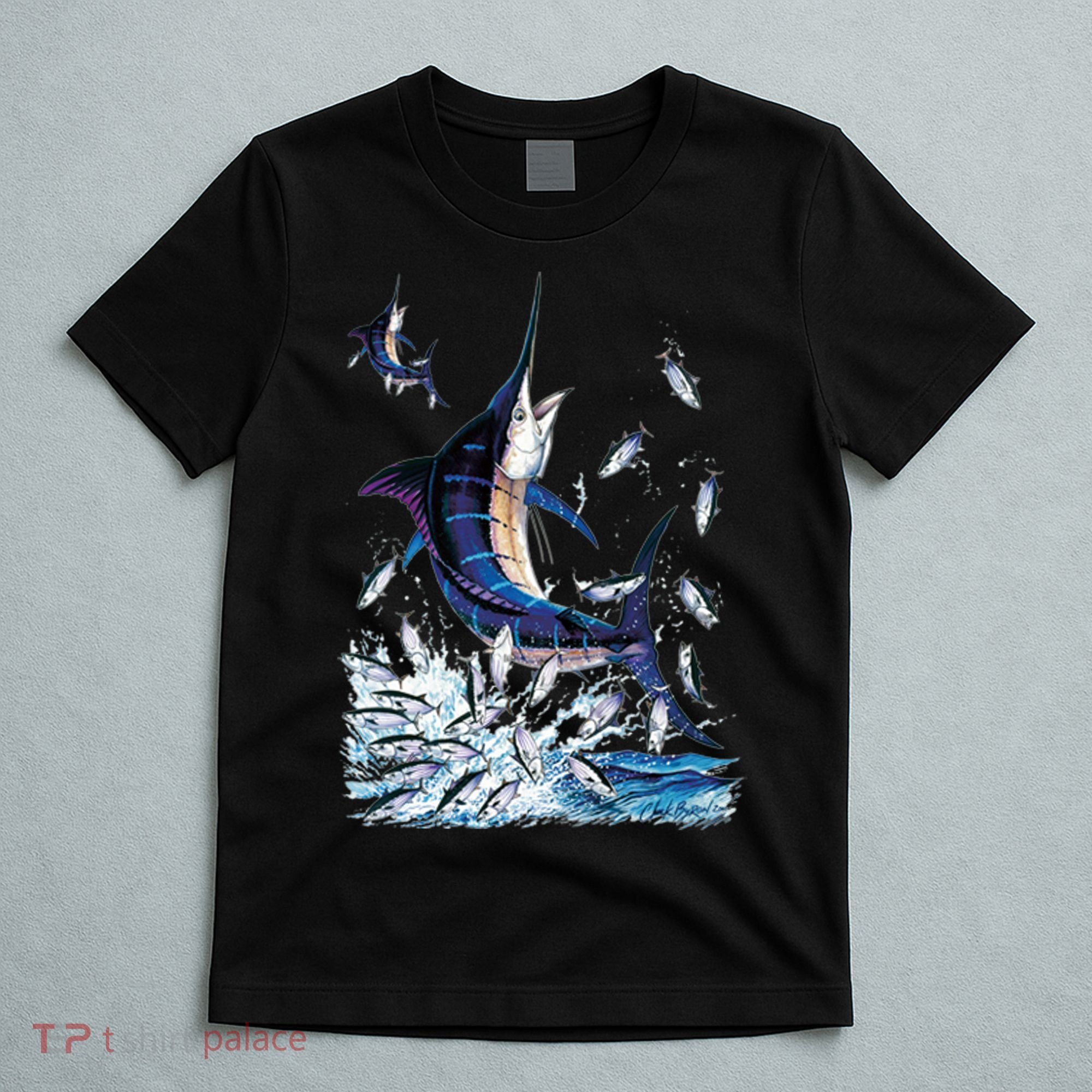 Blue Marlin Fishing T-Shirt