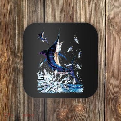 Blue Marlin Fishing Coaster