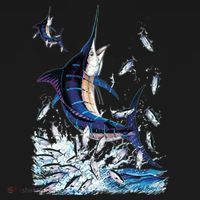 Blue Marlin Fishing Pajama Set thumb 2