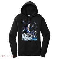 Blue Marlin Fishing Women's Hoodie thumb 0