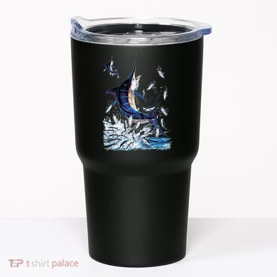 Blue Marlin Fishing Tumbler