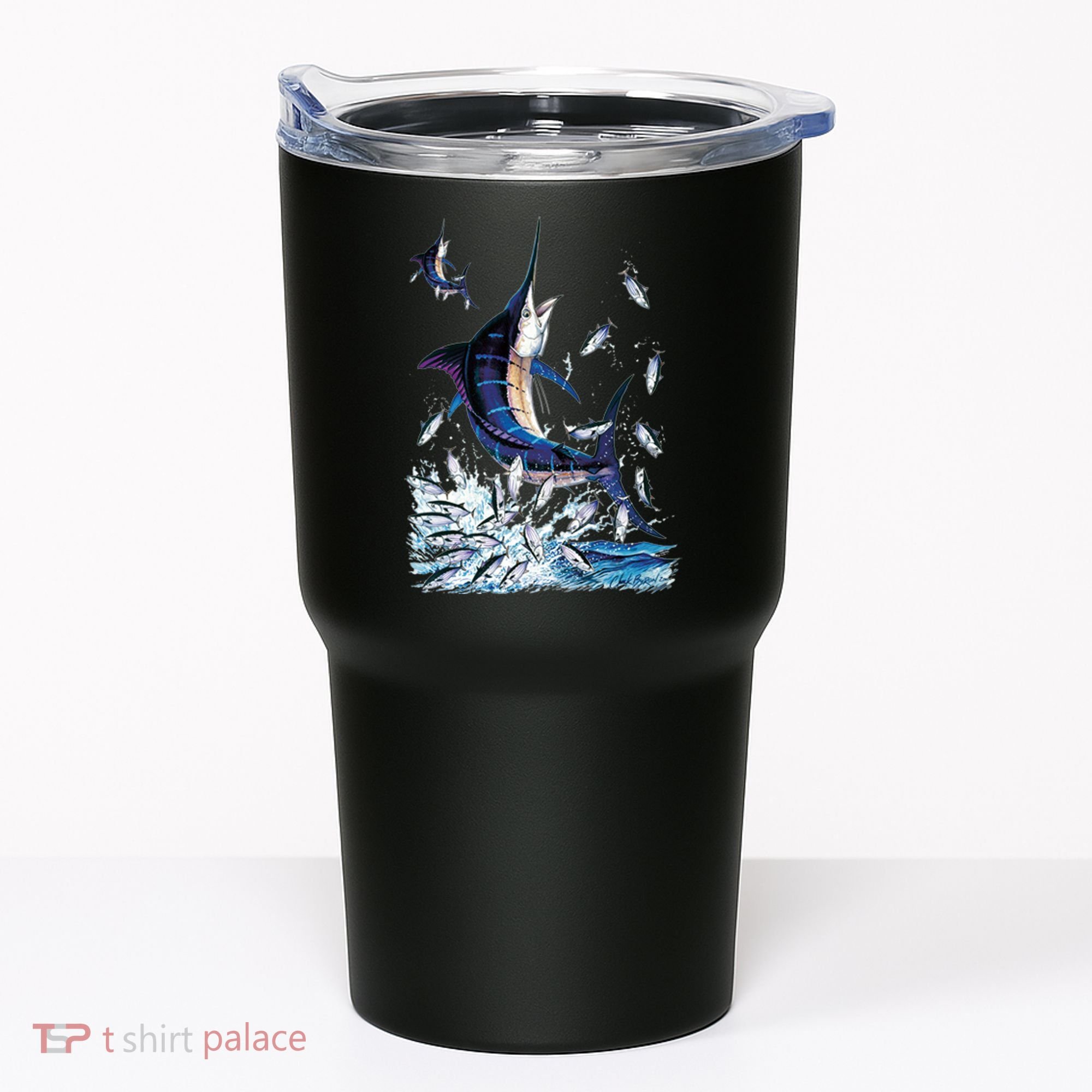 Blue Marlin Fishing Tumbler