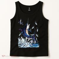 Blue Marlin Fishing Tank Top thumb 2