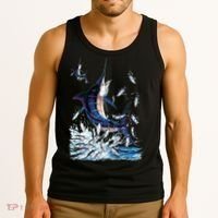 Blue Marlin Fishing Tank Top thumb 3