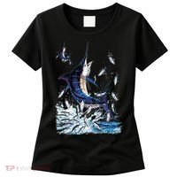 Blue Marlin Fishing Women's T-Shirt thumb 0