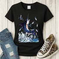 Blue Marlin Fishing Women's T-Shirt thumb 3