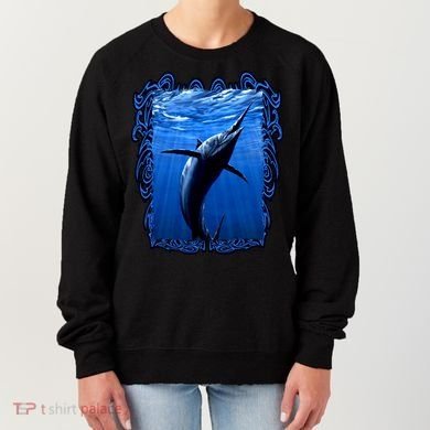 Blue Marlin Underwater Women's Sweatshirt