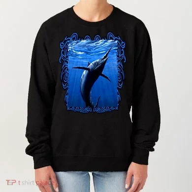 Blue Marlin Underwater Women's Sweatshirt