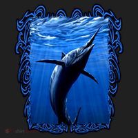 Blue Marlin Underwater Women's Sweatshirt thumb 2