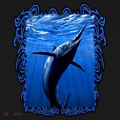 Blue Marlin Underwater Doggie Tank