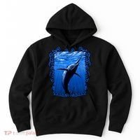 Blue Marlin Underwater Hoodie thumb 0