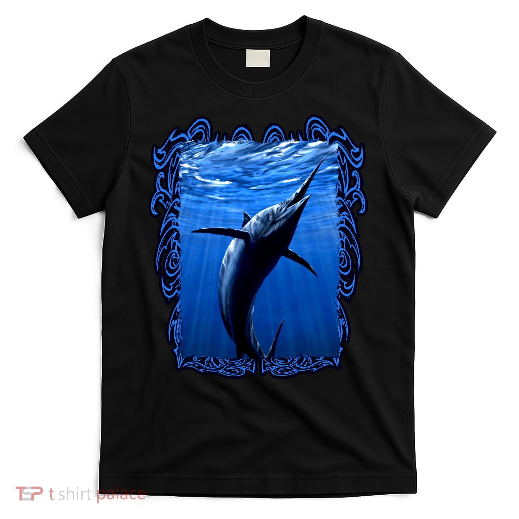 Blue Marlin Underwater T-Shirt