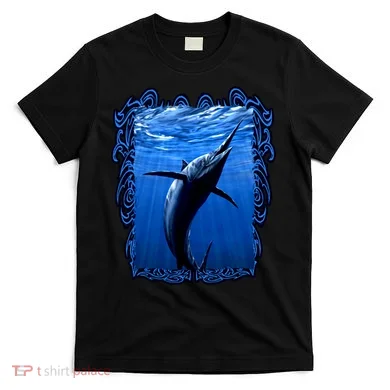 Blue Marlin Underwater T-Shirt