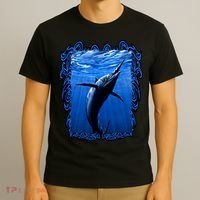 Blue Marlin Underwater T-Shirt thumb 3