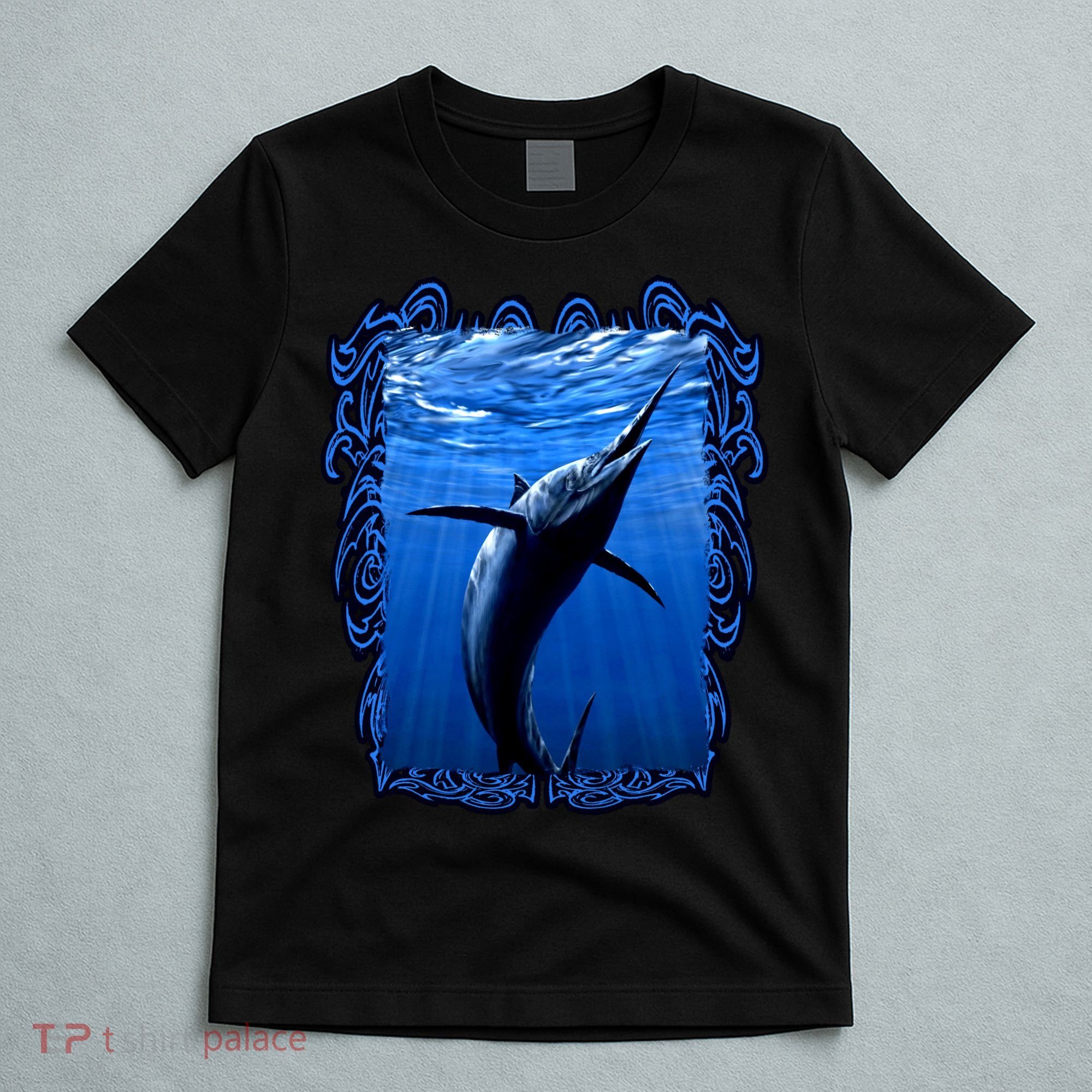 Blue Marlin Underwater T-Shirt