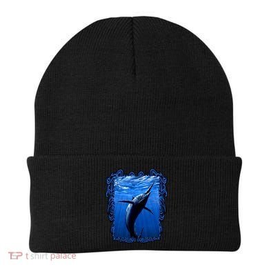 Blue Marlin Underwater Beanie