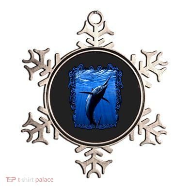 Blue Marlin Underwater Ornament