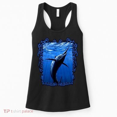Blue Marlin Underwater Women's Tank Top