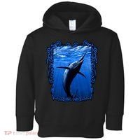 Blue Marlin Underwater Toddler Hoodie thumb 0