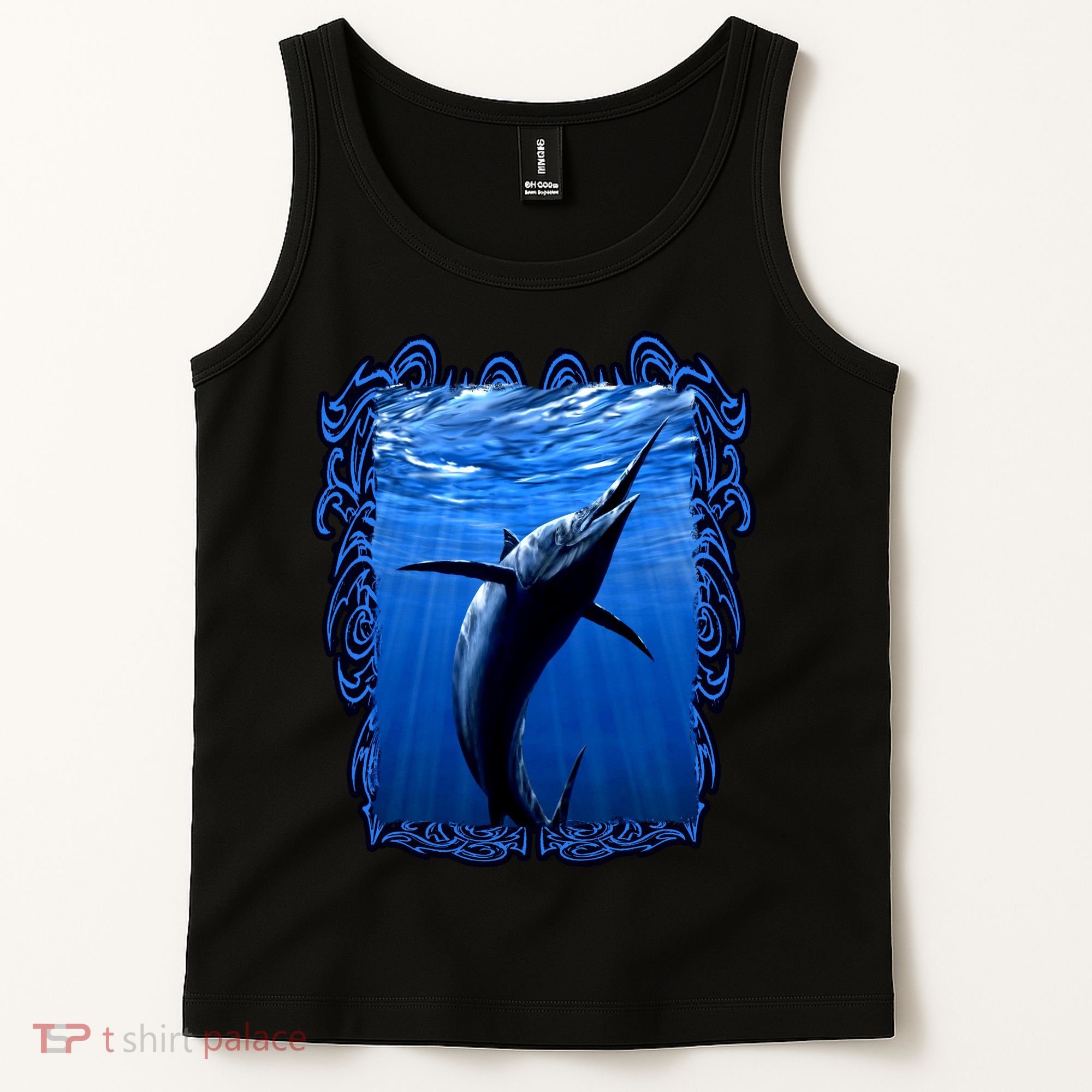 Blue Marlin Underwater Tank Top