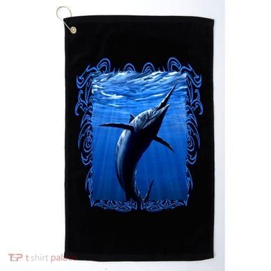 Blue Marlin Underwater Golf Towel