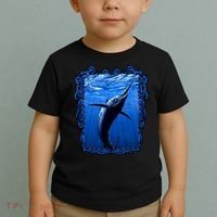 Blue Marlin Underwater Toddler T-Shirt thumb 2