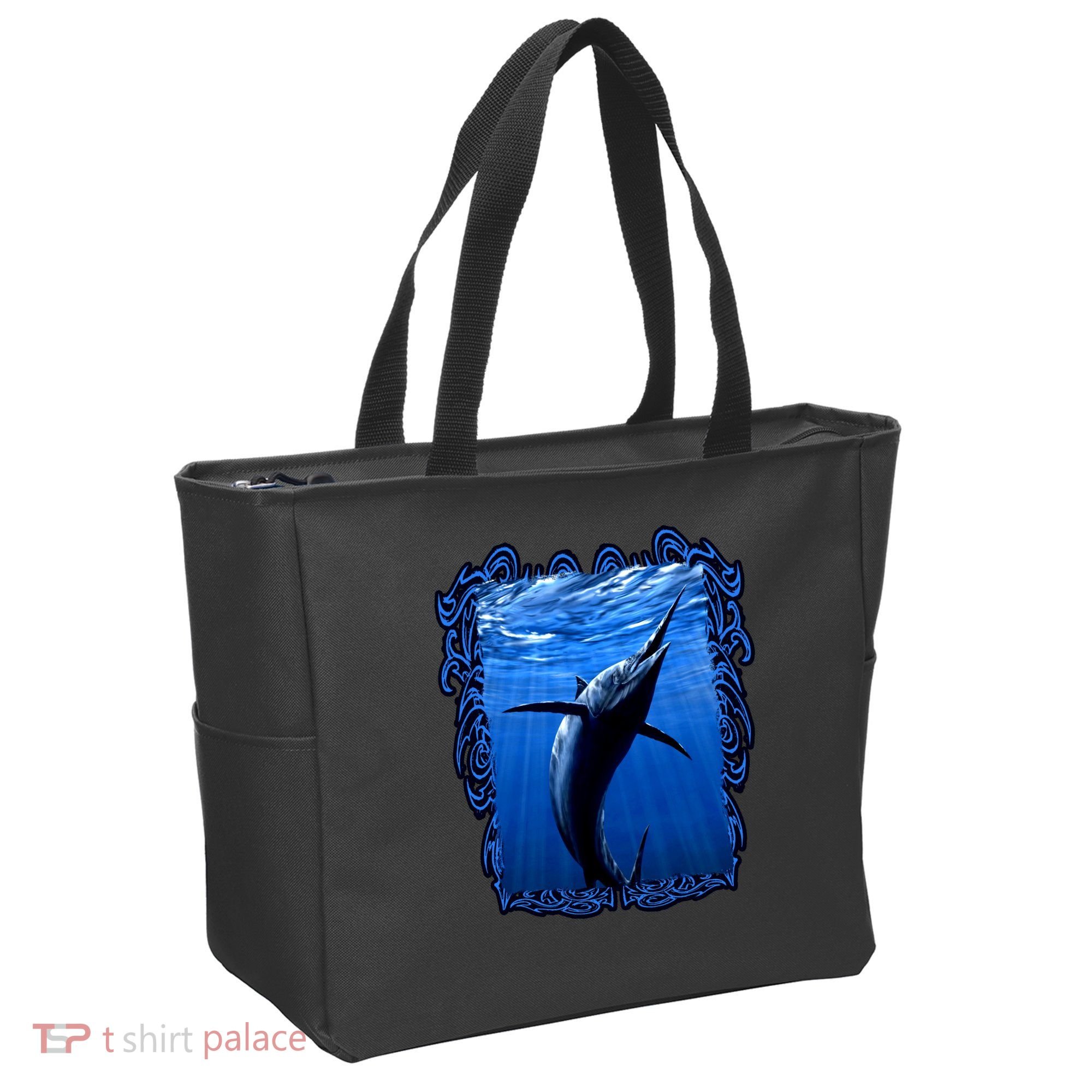 Blue Marlin Underwater Tote Bag
