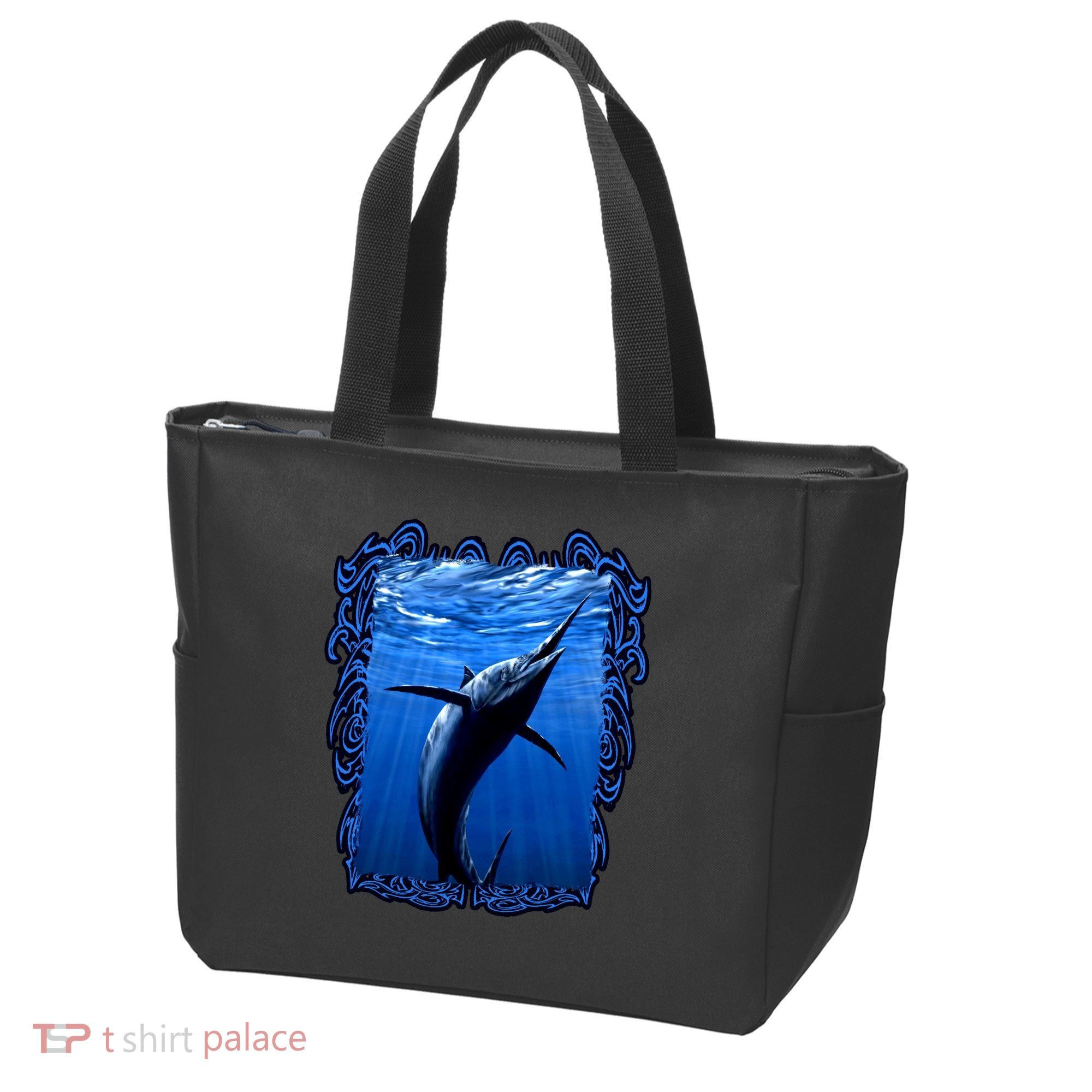 Blue Marlin Underwater Tote Bag