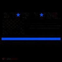 Blue Ribbon USA Flag Support Police Coffee Mug thumb 5