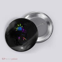 Blue Rose Smoking Lady Icon Button thumb 0