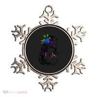 Blue Rose Smoking Lady Icon Ornament thumb 0