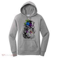 Blue Rose Smoking Lady Icon Women's Hoodie thumb 0