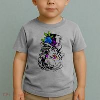 Blue Rose Smoking Lady Icon Toddler T-Shirt thumb 2