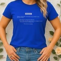Blue Screen Of Death Windows Women's T-Shirt thumb 2