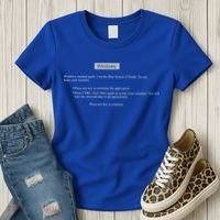 Blue Screen Of Death Windows Women's T-Shirt thumb 3