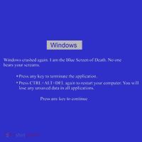 Blue Screen Of Death Windows Kids Hoodie thumb 5