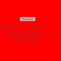 Blue Screen Of Death Windows Santa Hat thumb 1